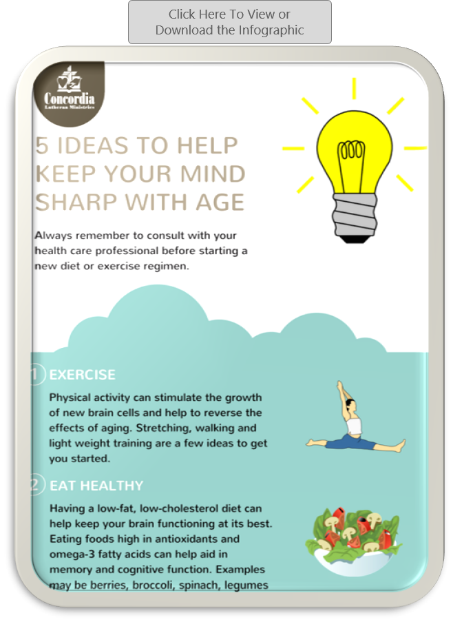Infographic Tips to Keep Your Mind Sharp