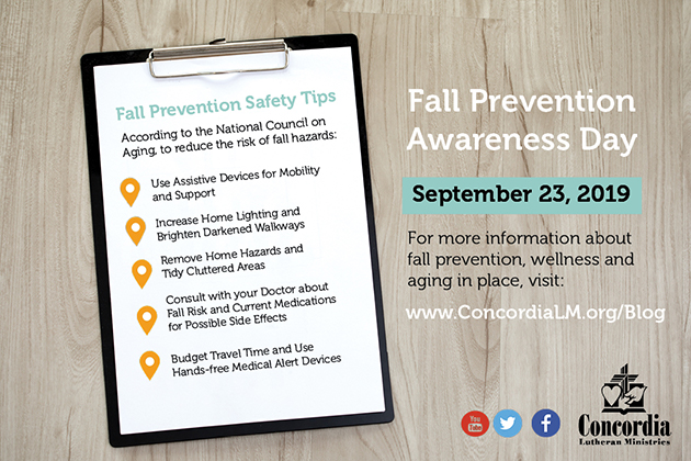 Fall Prevention Week Tips