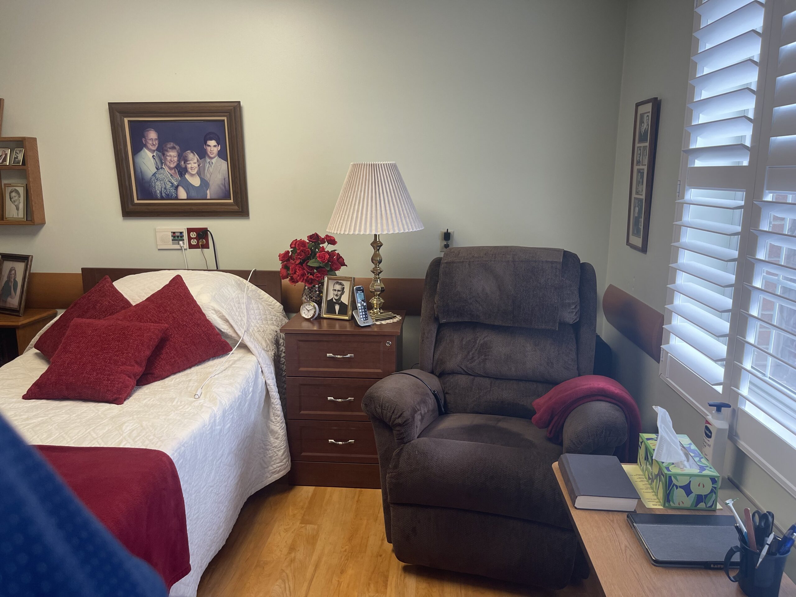 A room in Concordia at Cabot's personal care facility.