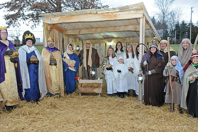 Concordia Live Nativity full cast photo