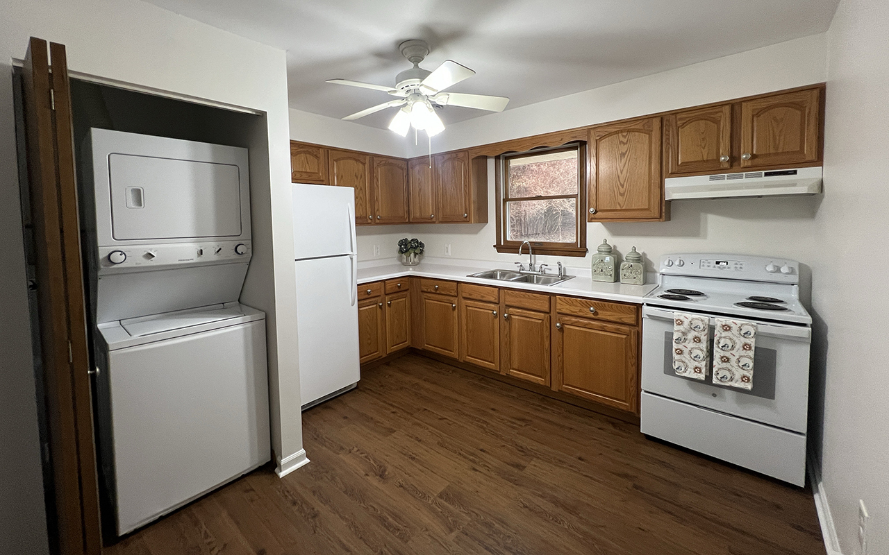 Concordia at Bethlen Retirement Living example of a furnished kitchen.