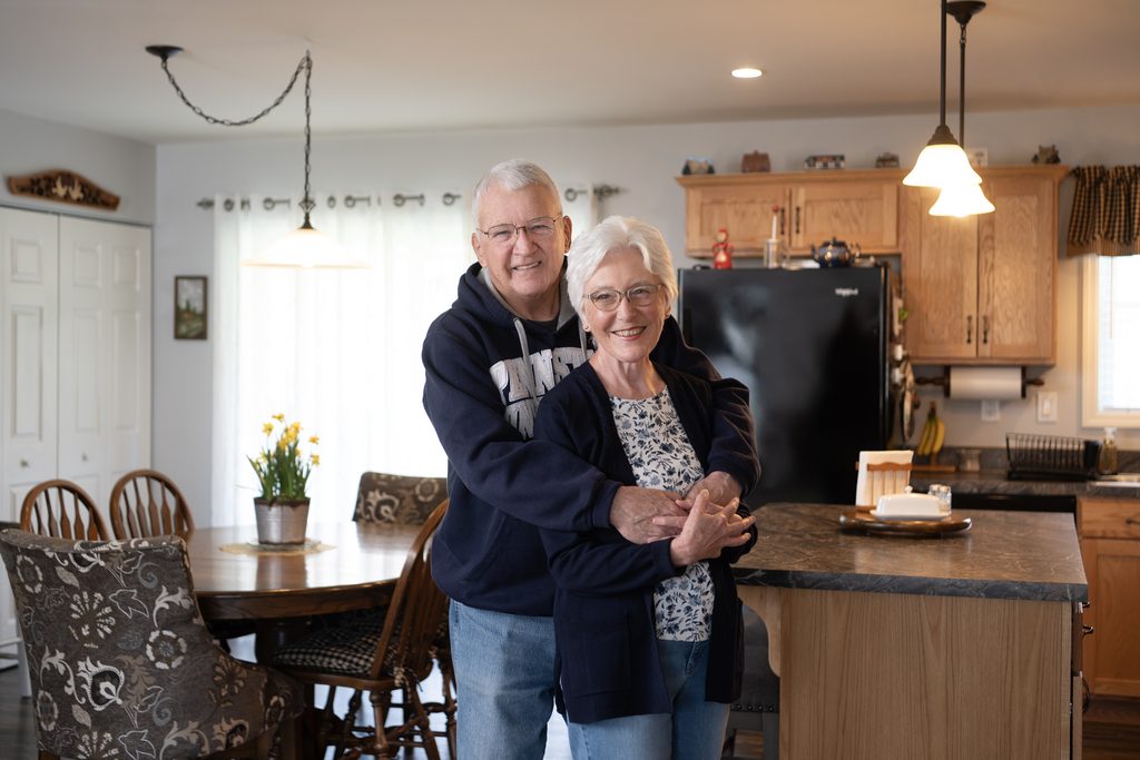 Retirement living residents in their home at Concordia at Arbutus Park